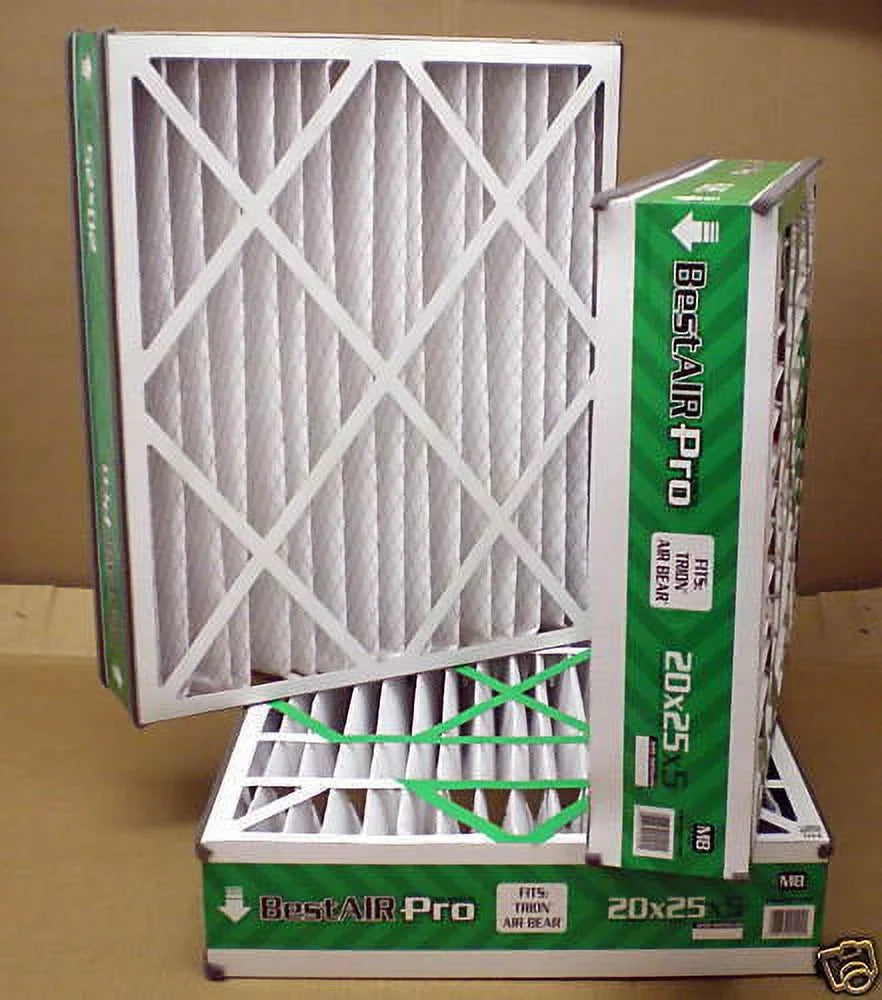 AB3 3 Pack 20X25X5 500AB Trion Air Bear Filter 2000 MERV 8
