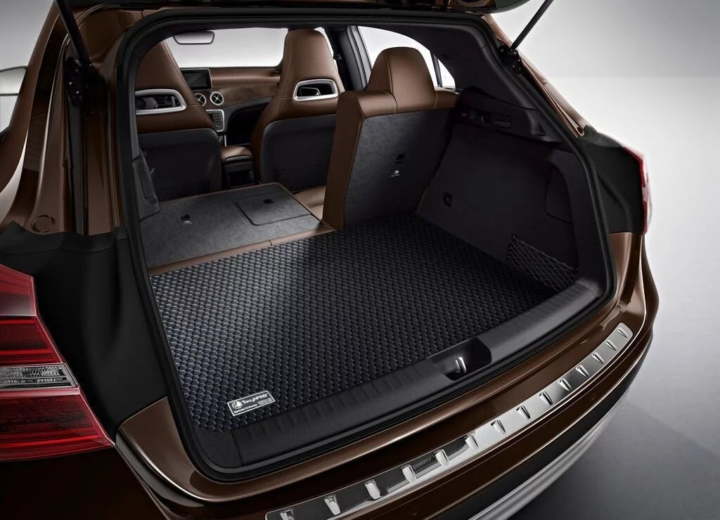 ToughPRO - Cargo Mat with DODGE Grand Caravan - All Heavy Duty (Made in USA) - Black Rubber - 2015