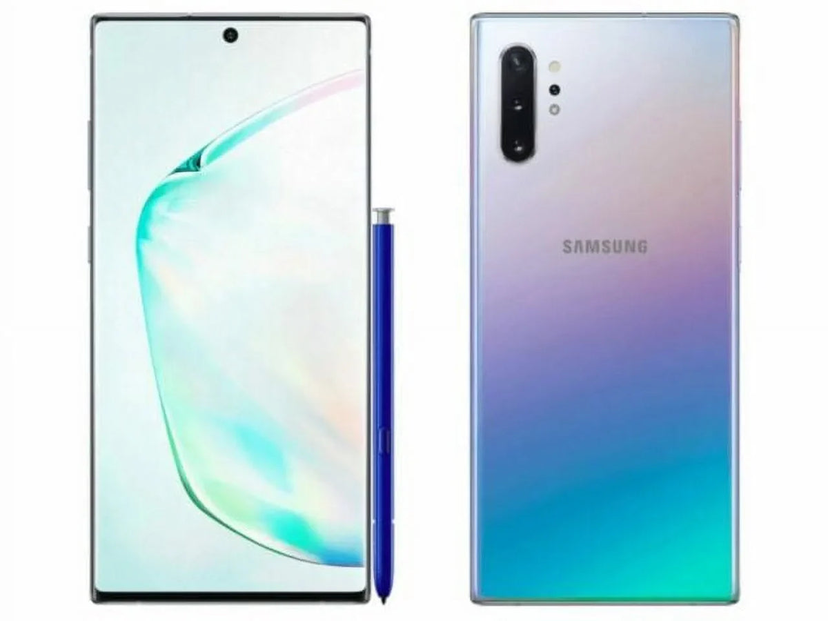 Pre-Owned SAMSUNG Galaxy Note 10 N970U 256GB, Aura Glow Smartphone T-Mobile - Like New (Refurbished: Good)