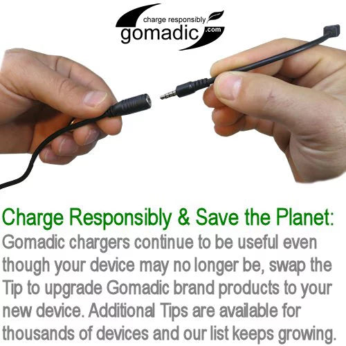 Gomadic High Capacity Rechargeable External Battery Pack suitable the Sony Xperia X Compact - Portable Charger with TipExchange Technology