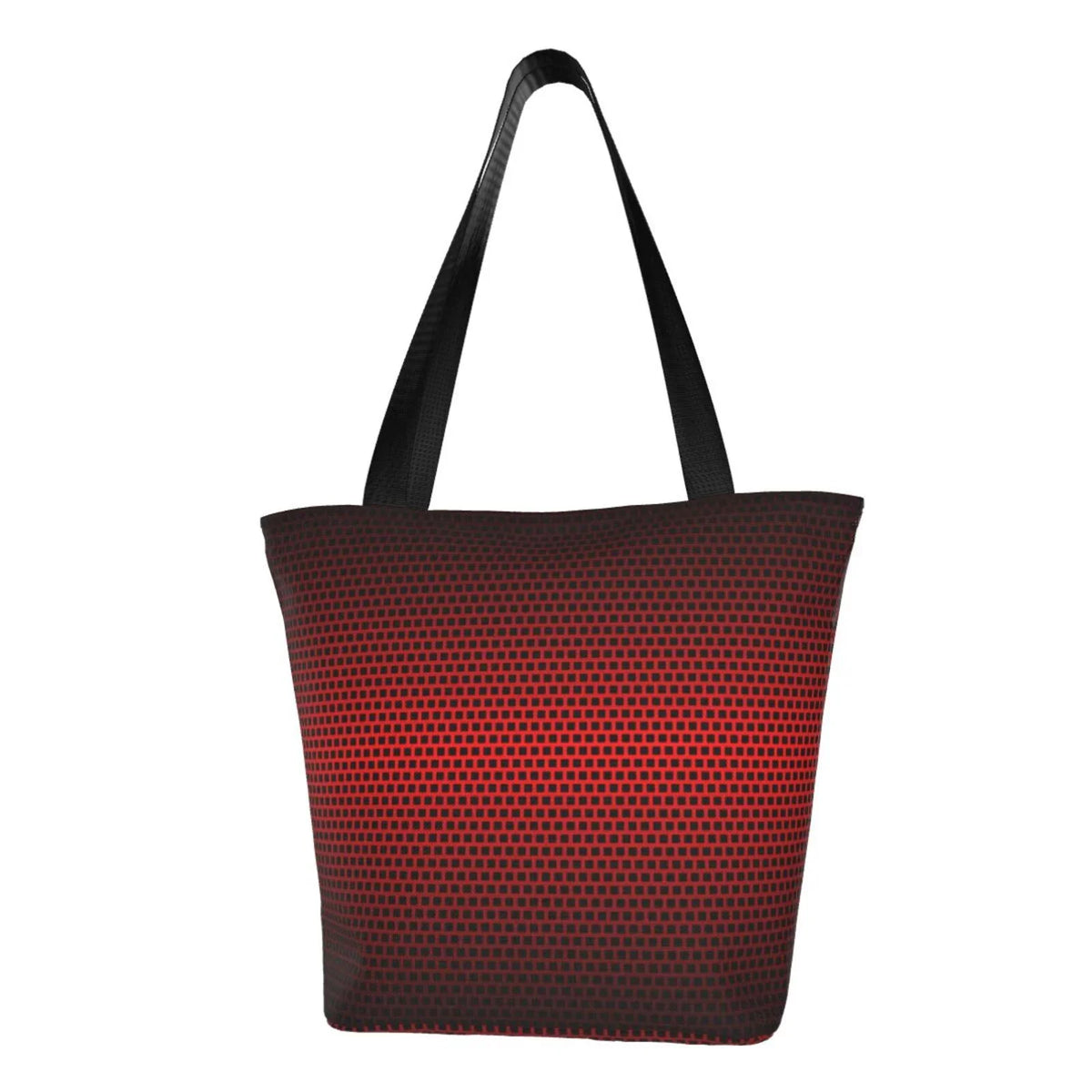 Lukts Red Geometric Perated Square Background Tote Bag,Shoulder Bag Women'S Hobos Handbags Large Capacity Shopping Bag