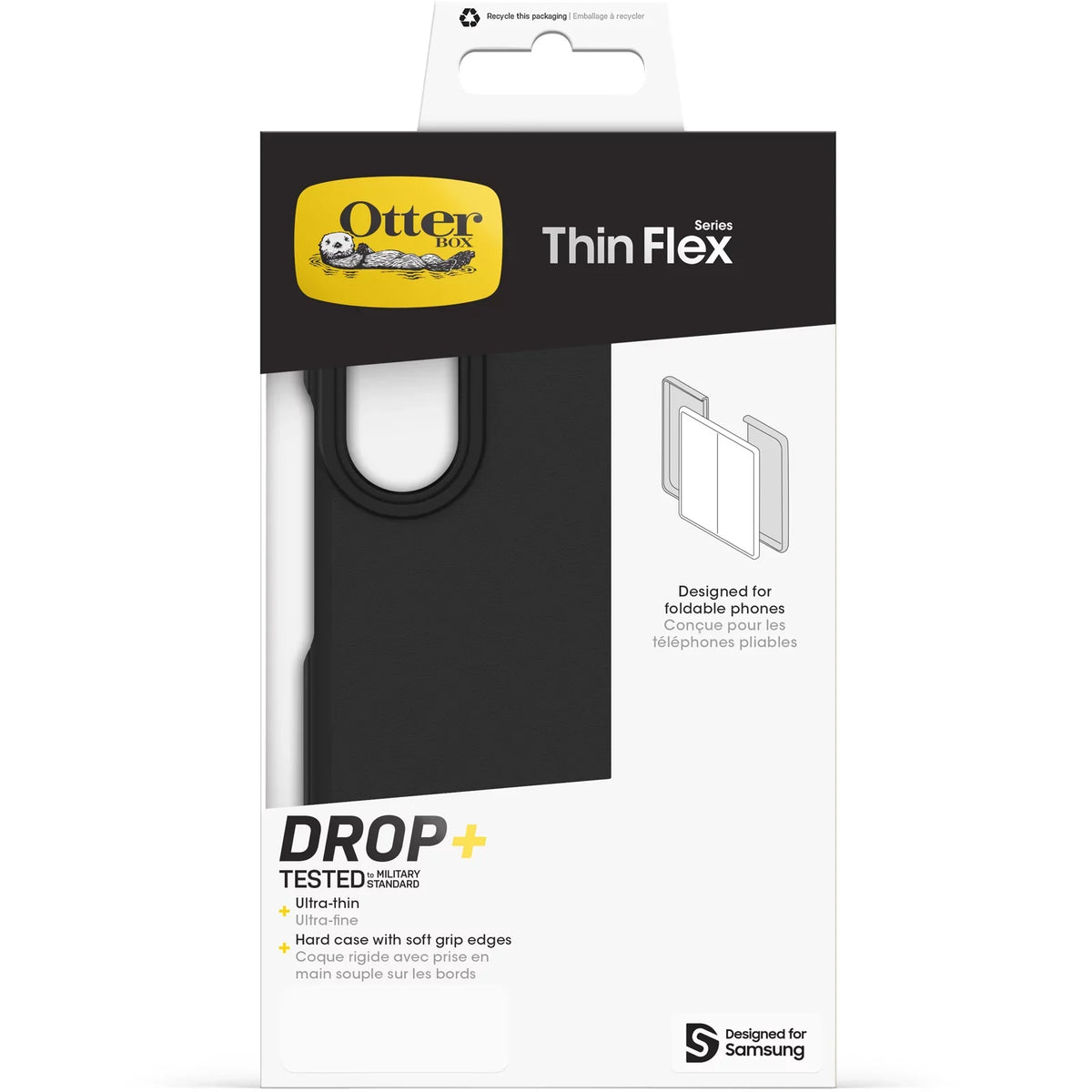 OtterBox Thin Flex Series Case Samsung Galaxy Z Fold5 - Black