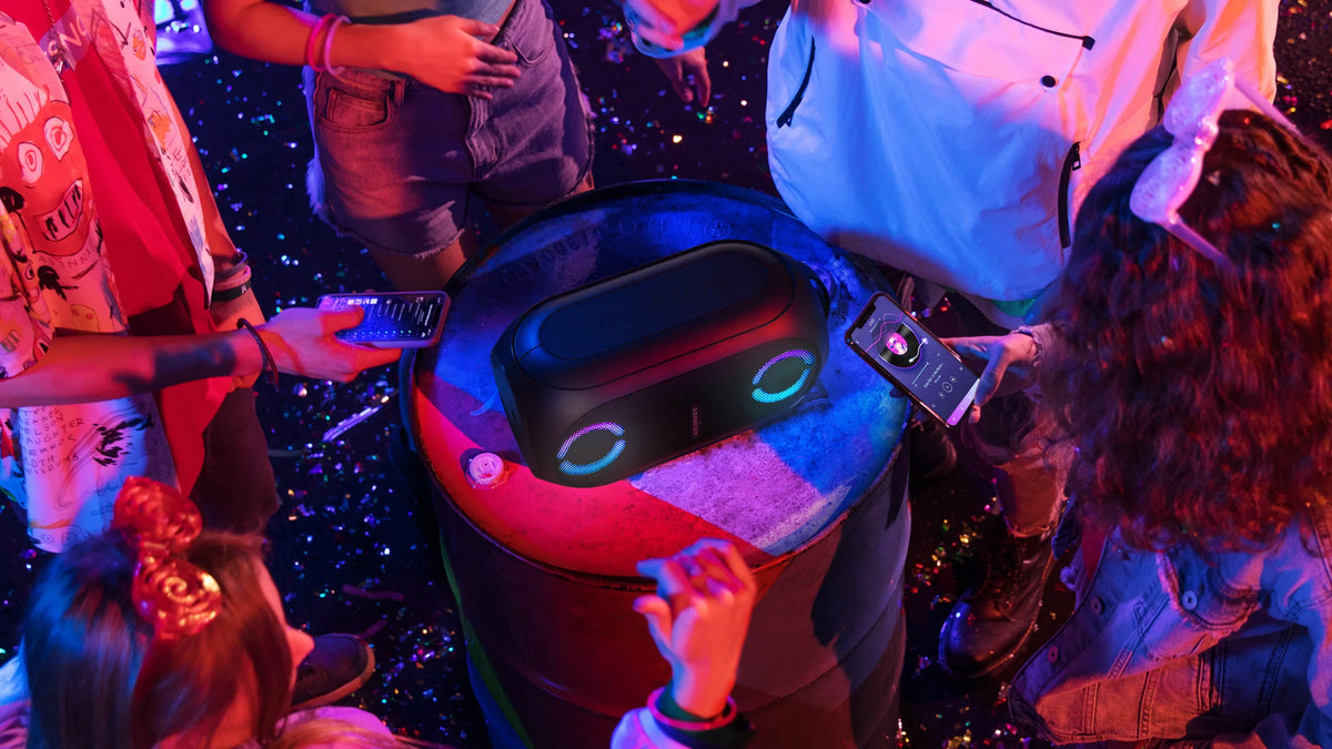 Soundcore by Anker- Rave PartyCast Portable Speaker | 80W | IPX7 Waterproof | 18-Hour Playtime | Black | A3390Z12