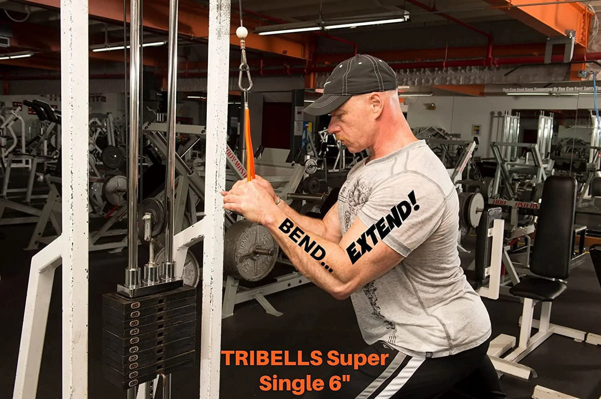 'TRIBELLS' by LPGmuscle Bend and Extend on Weight Stack Way Better Triceps Than Dumbbells can Build!
