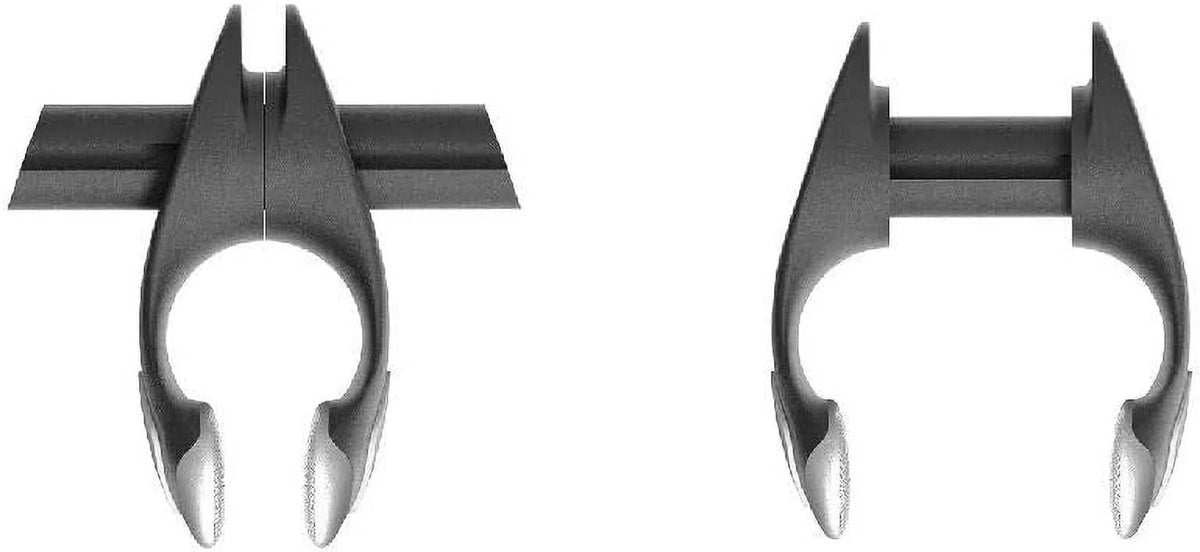 Nose Apnea Clip - Black/Black , 4 "X 6"