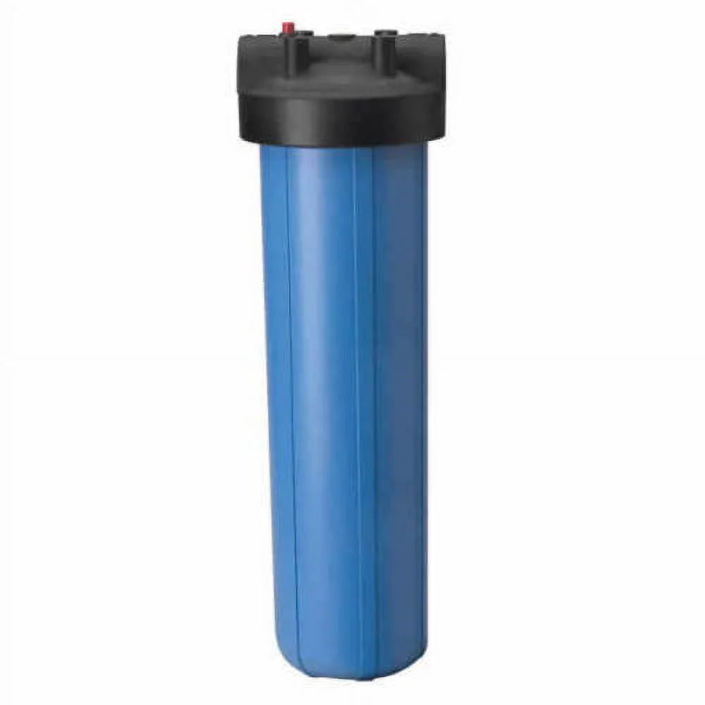 3 Big Blue Housing/Canisters 1" NPT w/ Pressure Relief 4.5" x 20" FILTER/CARTRIDGES