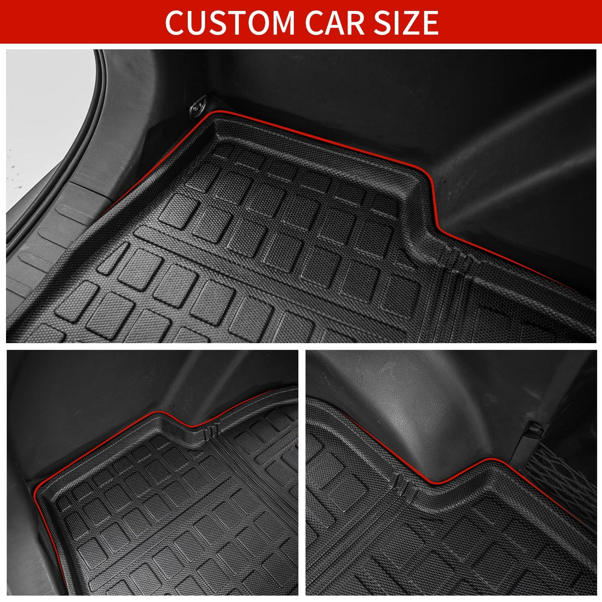 Fit 2019-2024 Toyota RAV4 Cargo Liner Trunk Mat TPE All Trunk Liner 2023 Rav4 Accessories