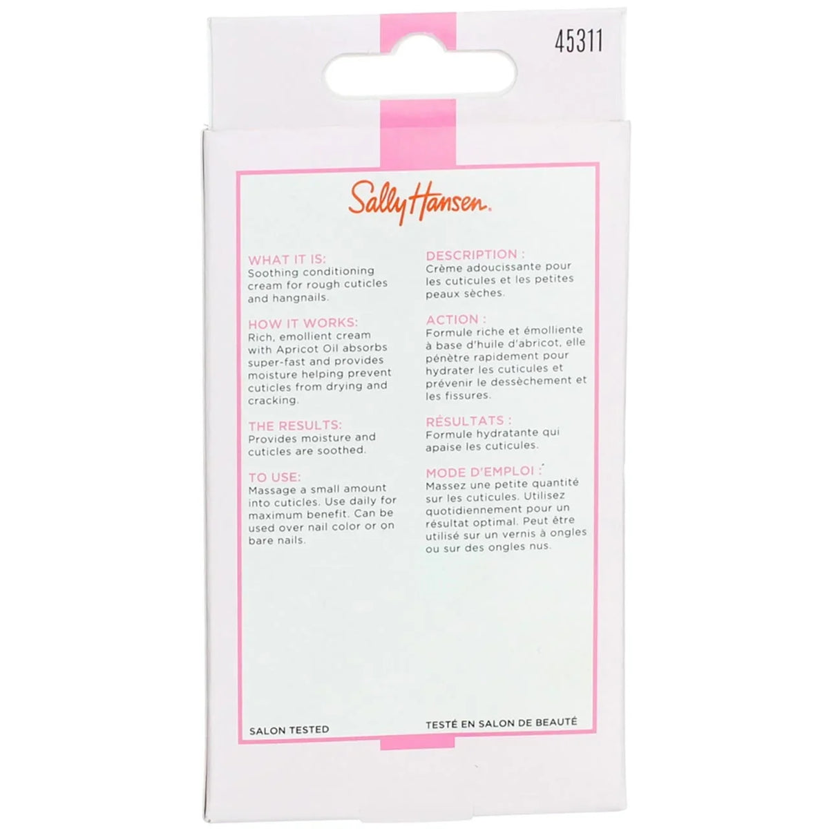 4 Pack - Sally Hansen Cuticle Massage Cream 0.4 oz