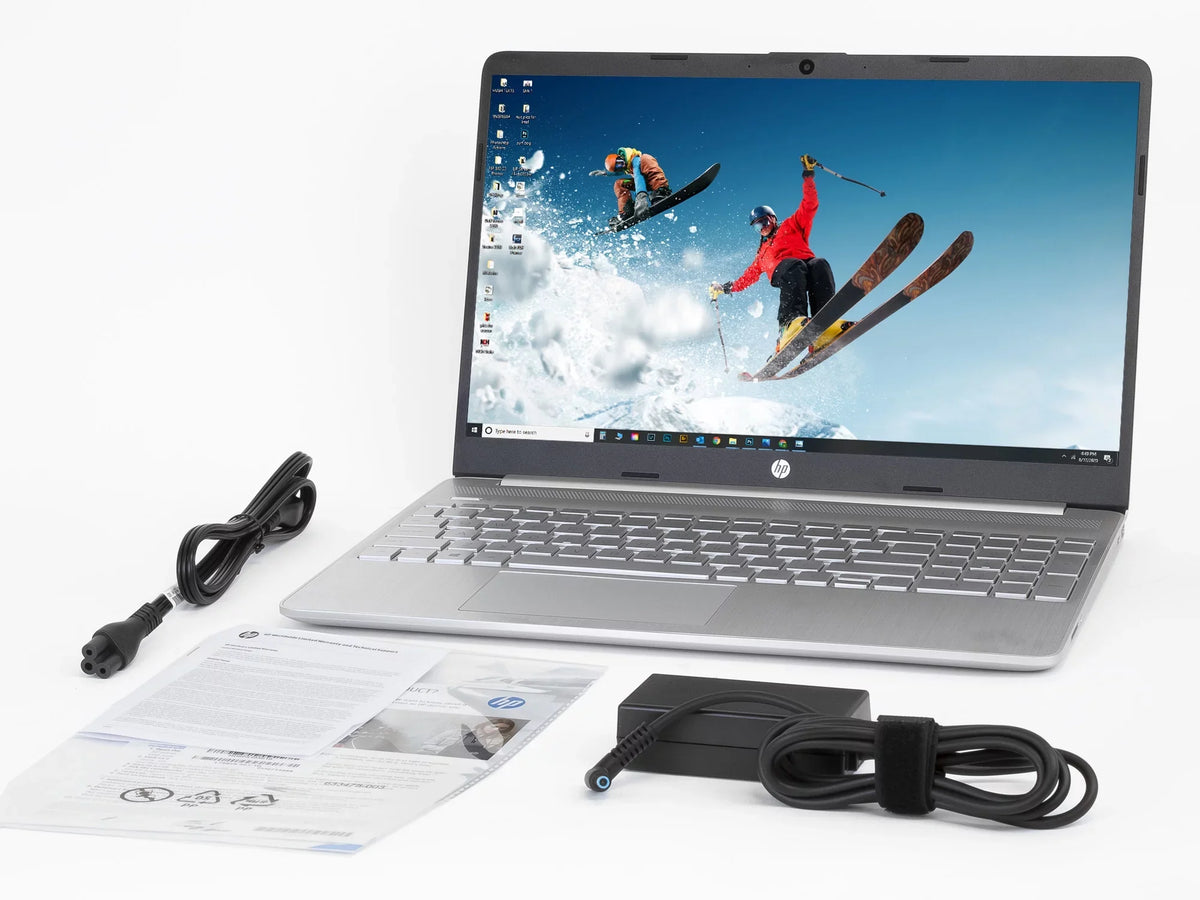 HP 15 Notebook, 15.6" HD Display, Intel Core i5-1135G7 Upto 4.2GHz, 8GB RAM, 512GB NVMe SSD, HDMI, Card Reader, Wi-Fi, Bluetooth, Windows 10 Home