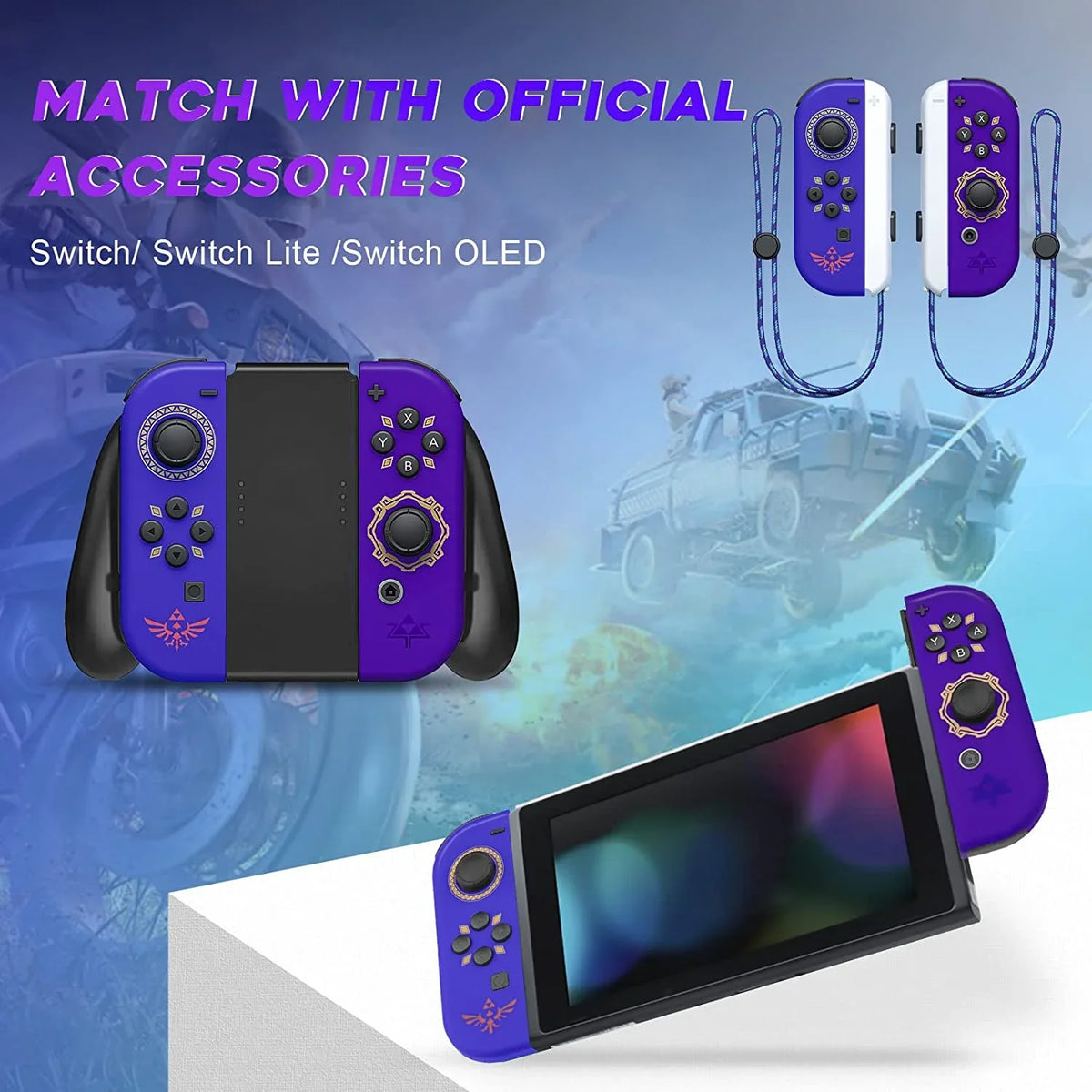 Joy Pad Nintendo Switch Controller,L/R Game Controller Joystick - Zelda Skyward Sword
