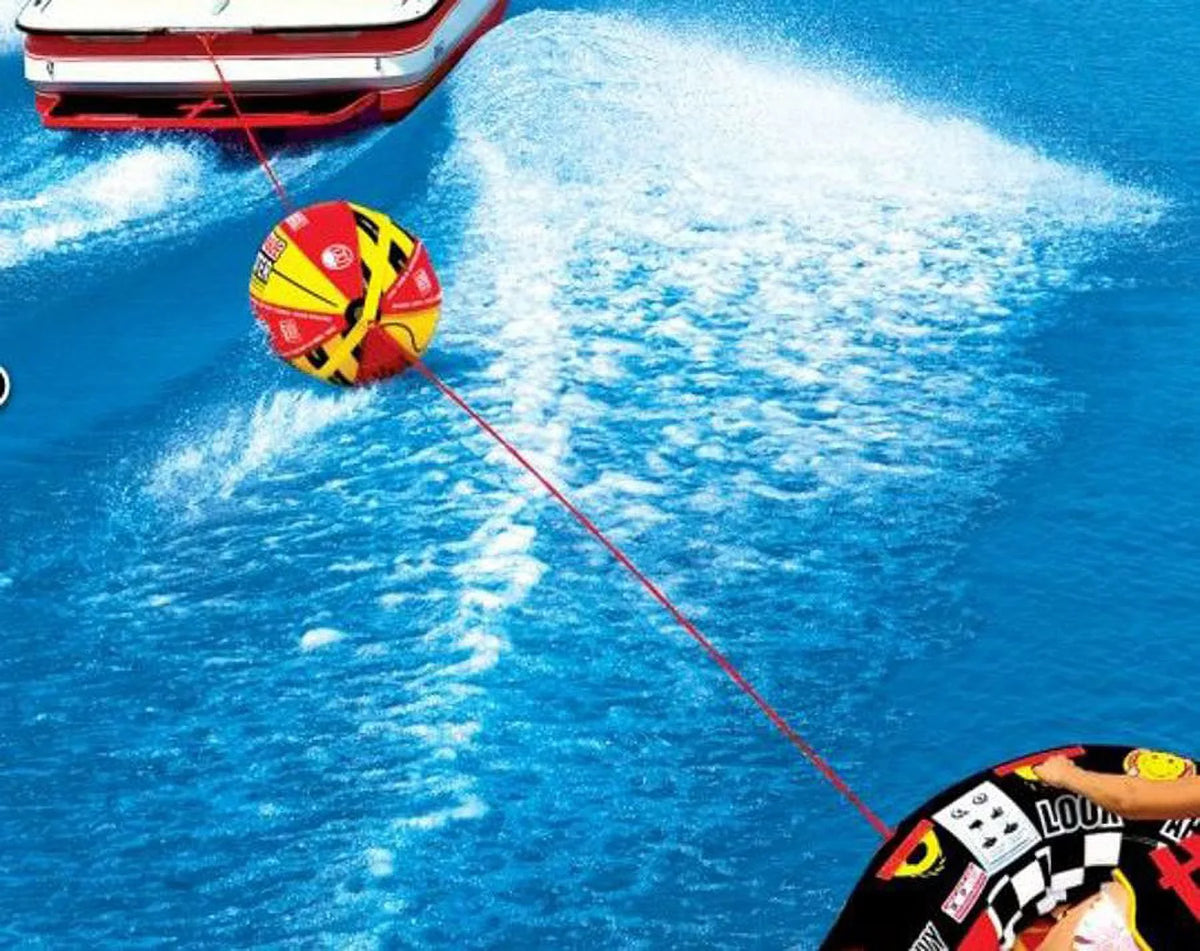 Open Box Airhead SPORTSSTUFF 53-2030 Watercraft Tubing Towable Booster Ball System