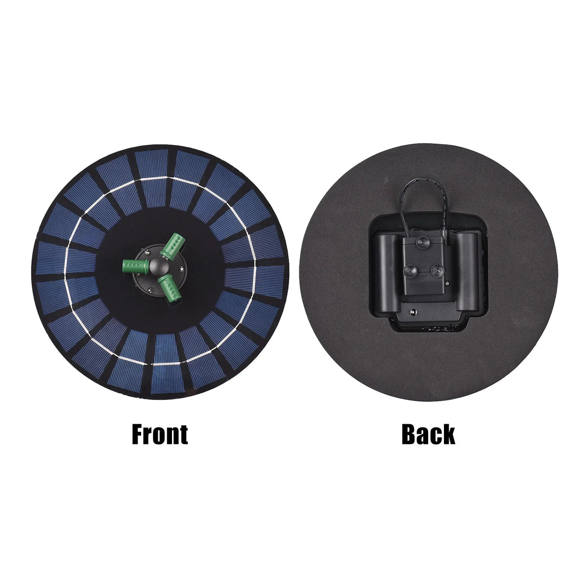 fountain,Led Solar Water Pump With Battery Auto-shut Off With Battery Auto-shut Off 9 Inch 9 Inch Bath Nozzle Led Solar 6w Auto-shut Off 9 With Rotatable Nozzle Solar Water Pump Yaliya Qisuo
