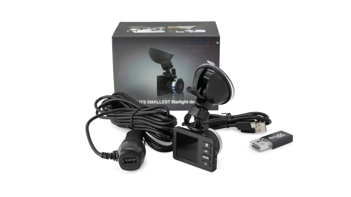 HD Lens Car DVR + Separate Rearview Camcorder Backseat Security