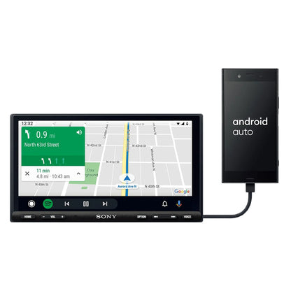 Sony XAVAX7000 CarPlay Android Media Receiver w/SiriusXM SXV300V1 Tuner