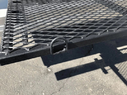 RV Bumper Storage Rack Heavy Duty Steel with Rugged Truck Bed Finish 72" x 20" Made in The USA