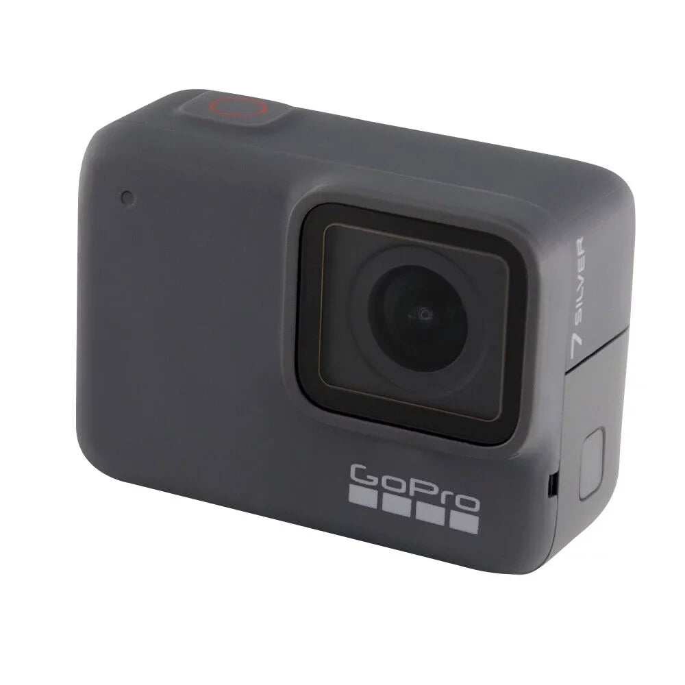 Restored GoPro HERO7 Silver - Waterproof Digital Action Camera with Touch Screen 4K HD Video 12MP Photos (Refurbished)