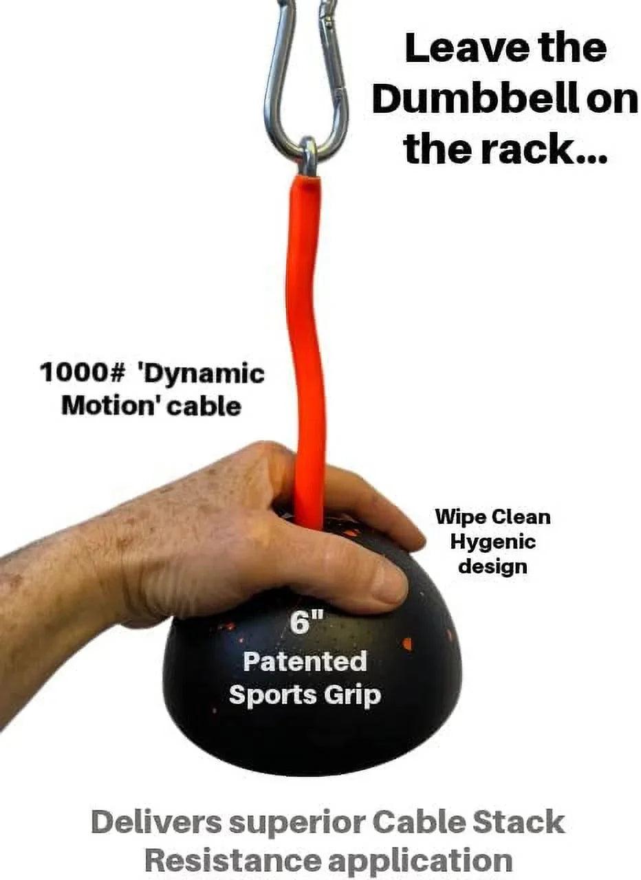 'TRIBELLS' by LPGmuscle Bend and Extend on Weight Stack Way Better Triceps Than Dumbbells can Build!