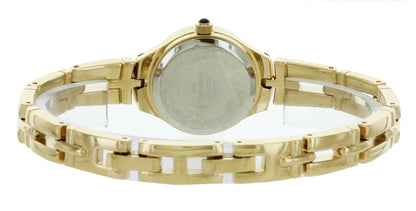 Elgin Women's Round Analog Date Gold Tone Bracelet Style Watch