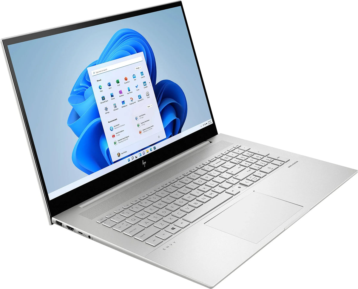 2022 HP Envy Laptop 17.3" FHD IPS Touchscreen 10-Core 12th Intel i7-1255U Iris Xe Graphics 24GB DDR4 1TB SSD Thunderbolt 4 Wi-Fi 6E Backlit Keyboard w/ FP Reader Windows 11 w/ RATZK 32GB USB