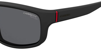 Carrera Polarized Grey Rectangular Men's Sunglasses CARRERA 8038/S 0003/M9 61