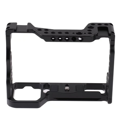 Cage Aluminum Alloy Video Cage Replacement Sony A7M3 A7R3 A9 Mirrorless with Cold Shoe Mount 14 Inch & 38 Inch Screw Holes