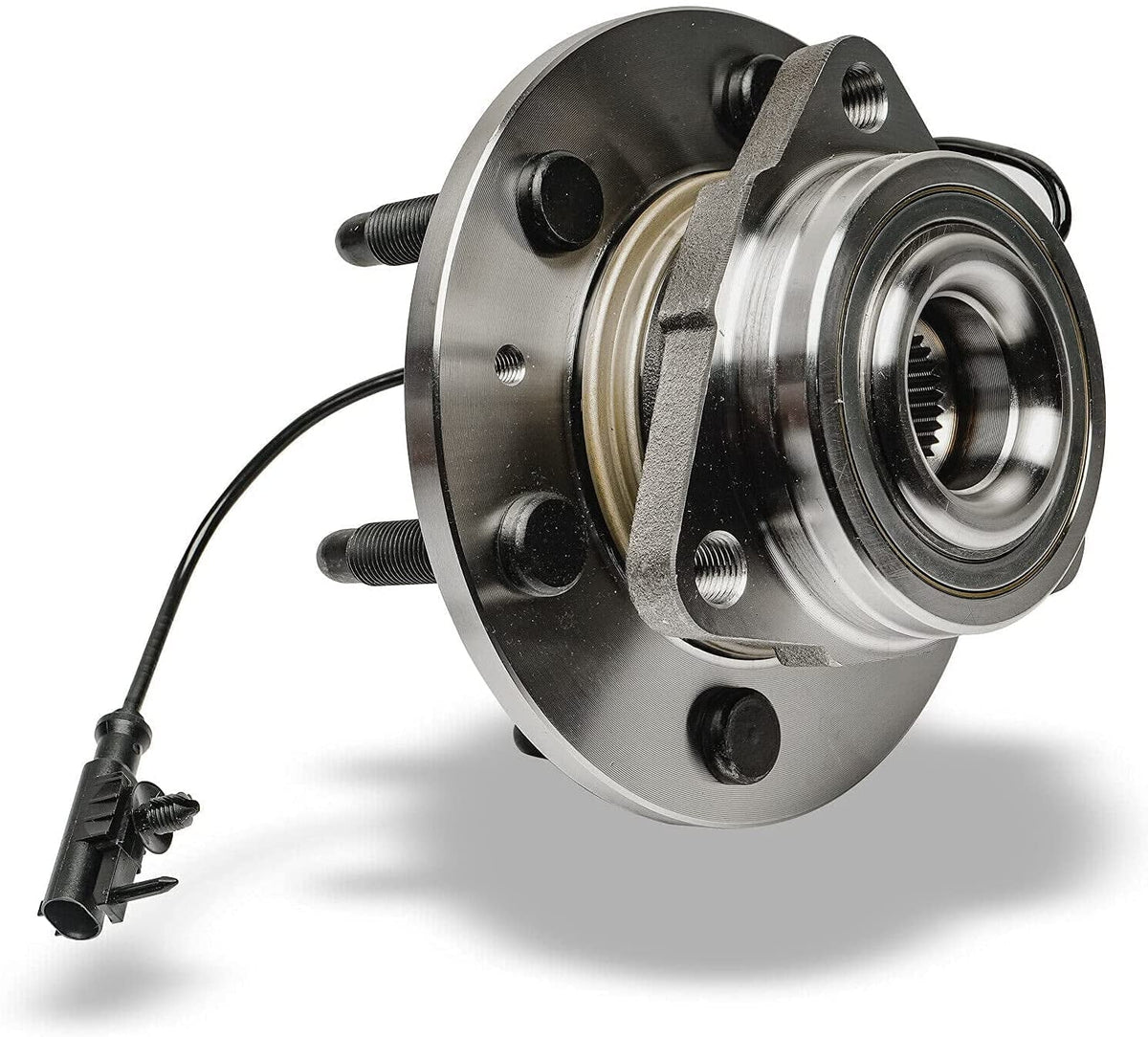 Detroit Axle - 4WD Front Wheel Bearing Hub Chevy GMC Silverado Sierra Yukon XL 1500 Tahoe Avalanche Cadillac Escalade ESV EXT, Wheel Bearing & Hub Assembly Replacement