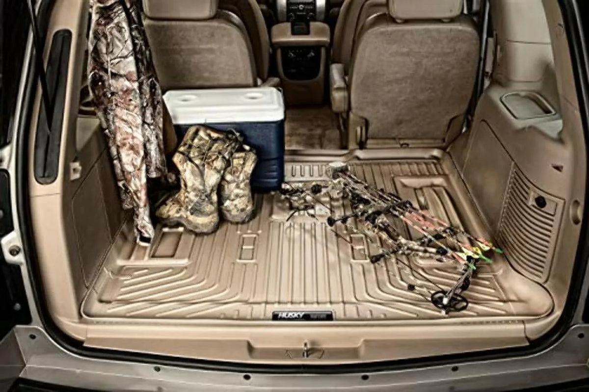 Husky by RealTruck 28261 beater Cargo Liner with select: 2007-2014 Chevrolet Suburban, 2007-2014 GMC Yukon XL