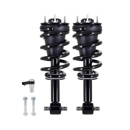 2 Front Bypass Sensor Quick Complete Strut For 2007-2014 Chevrolet Suburban 1500