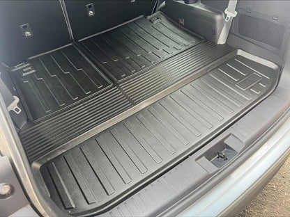 EACCESSORIES EA Cargo Liner – Trunk Mat Toyota Highlander 2020-2024 – - Trunk Mats Cars with Raised Lip – Non-Slip Car Trunk Mat Tray Pad Boot – Laser Pre-Cut Design