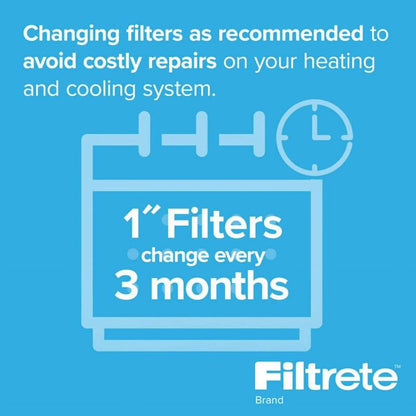Filtrete 2-Pack 16" x 25" x 1" Flat Panel Air FIlter