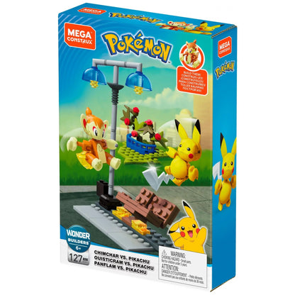 MEGA Pokemon Chimchar Vs. Pikachu
