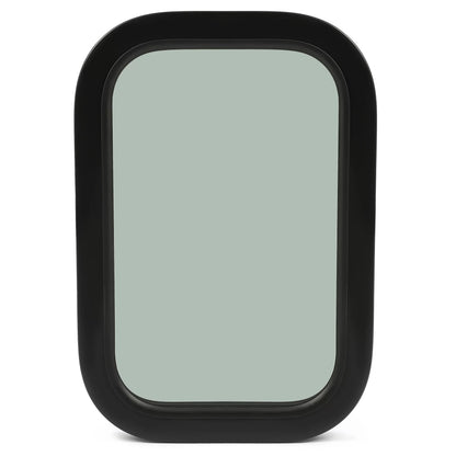 Kojem RV Window Black Universal Camper Vertical Trailer Rip-Up Cargo Powder Coated Glass Steel