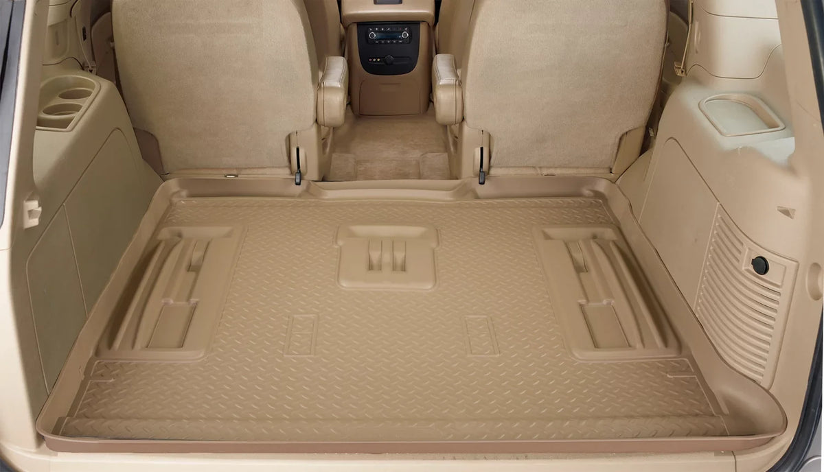 Husky Liners Classic Style Series Cargo Liner Tan with 2002-2010 Ford Explorer; with all 02-05 models and 2006-2010 models w/o 3rd row seat