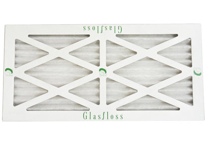 Glasfloss 14x18x1 - MERV 10 -Qty:12 - Furnace Air Filter - Made in USA (Actual Size: 13.5 x 17.5x7/8 inch)