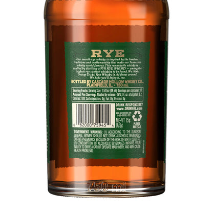George Dickel Rye Whisky, 750 mL, 45% ABV