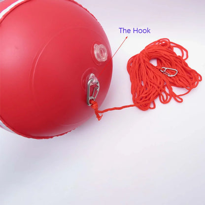AMLESO Dive Flag Float Buoy Dive Flag High Visibility Float , Inflatable Floater Surface ing, Diving, Fishing