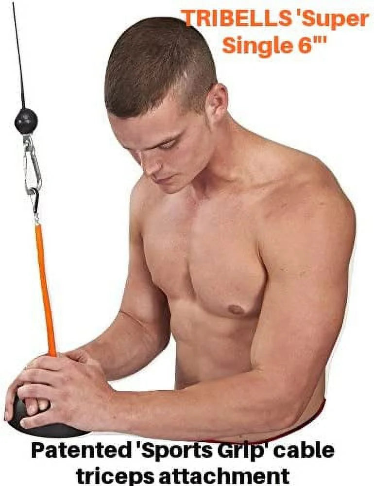 'TRIBELLS' by LPGmuscle Bend and Extend on Weight Stack Way Better Triceps Than Dumbbells can Build!