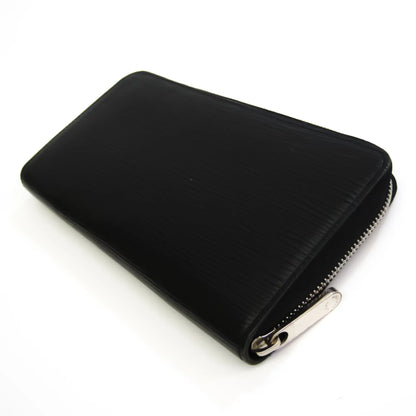 Pre-Owned Louis Vuitton Epi Zippy Organizer M60632 Men's Epi Leather Long Wallet (bi-fold) Noir (Good)