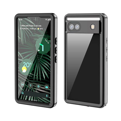 Waterproof Case Google Pixel 6A, Built-in Screen Protector Full Body Protection Rugged Case Underwater Dustproof Drop Protection Coating Google Pixel 6a