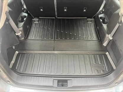 EACCESSORIES EA Cargo Liner – Trunk Mat Toyota Highlander 2020-2024 – - Trunk Mats Cars with Raised Lip – Non-Slip Car Trunk Mat Tray Pad Boot – Laser Pre-Cut Design