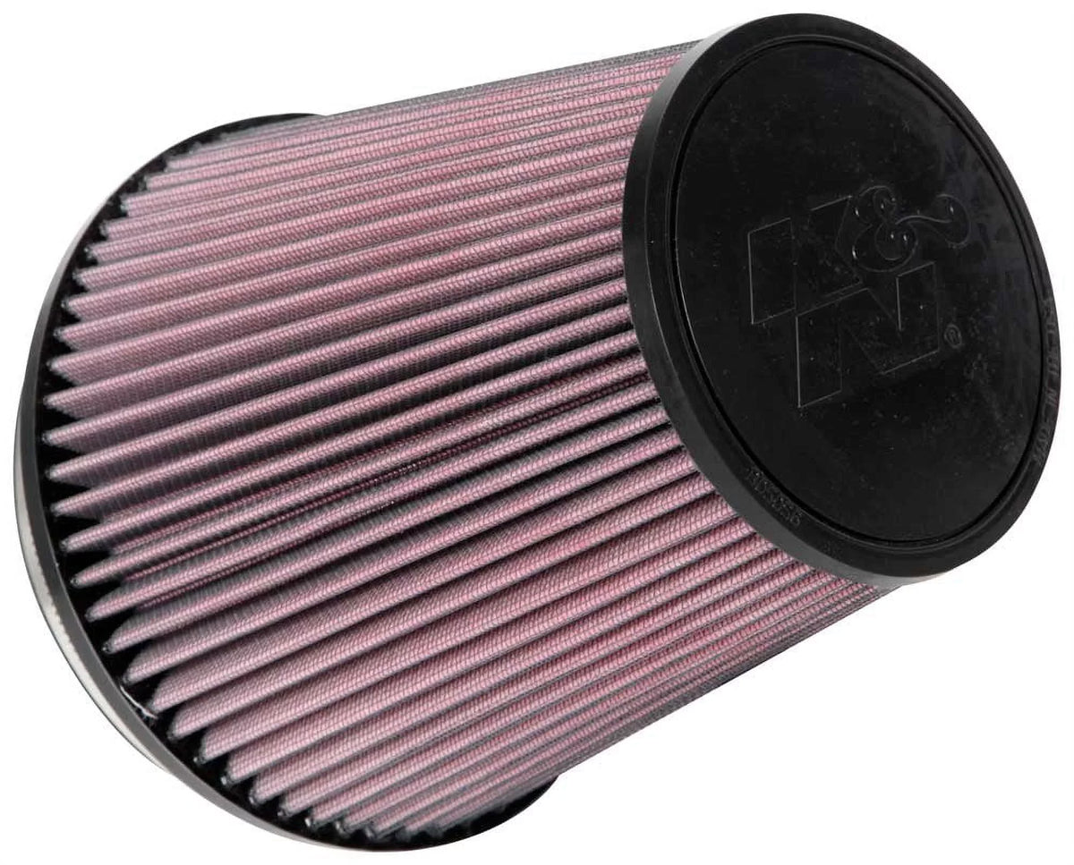 K&N Universal Clamp-On Air Filter: High Permance, Premium, Washable, Replacement Engine Filter: Flange Diameter: 6 In, Filter Height: 7.5 In, Flange Length: 1 In, Shape: Round Tapered, RU-1041