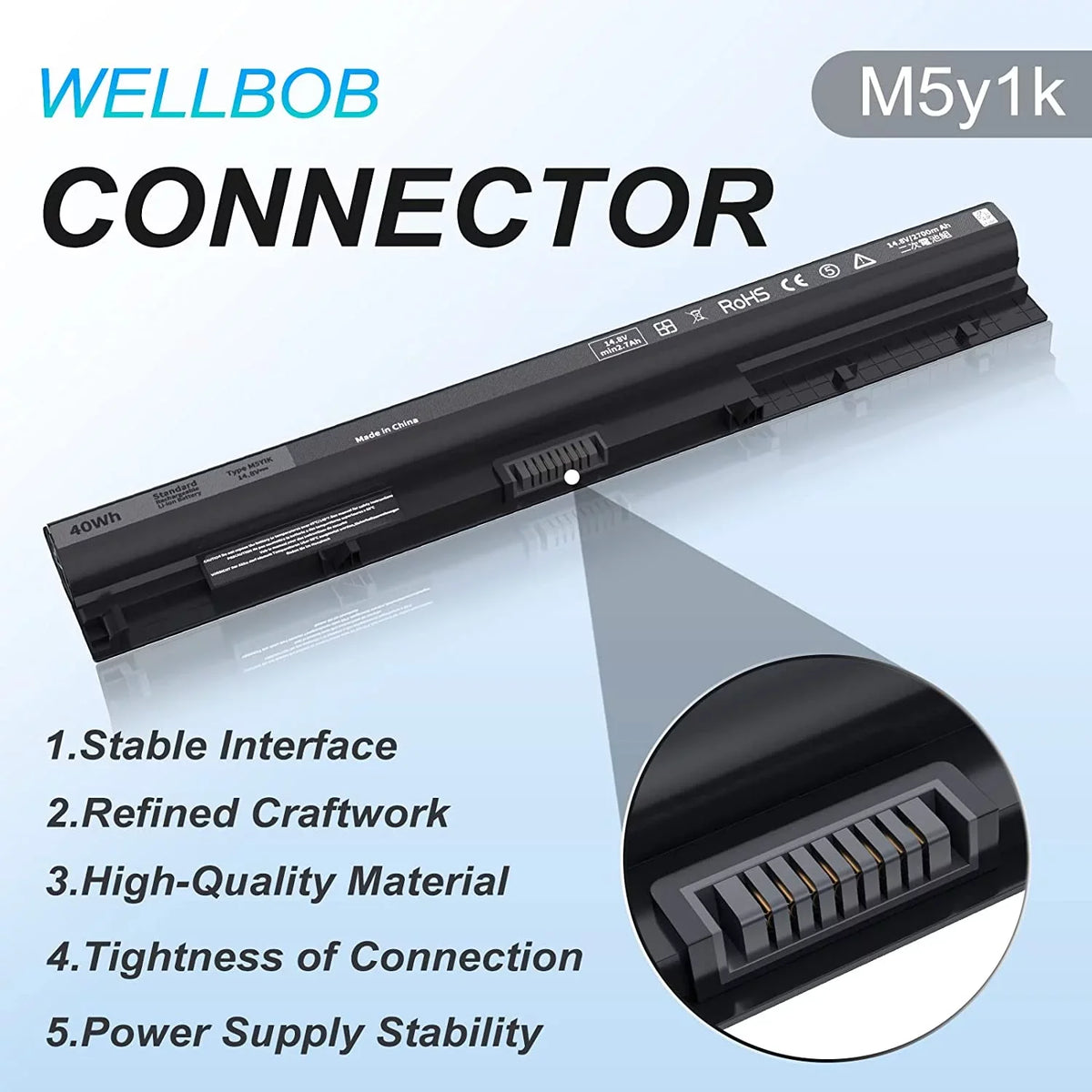 M5Y1K y Dell Inspiron 5559 5558 y, Dell Inspiron 15 3000 5000 y 3558 3567 5555 5566 5759,