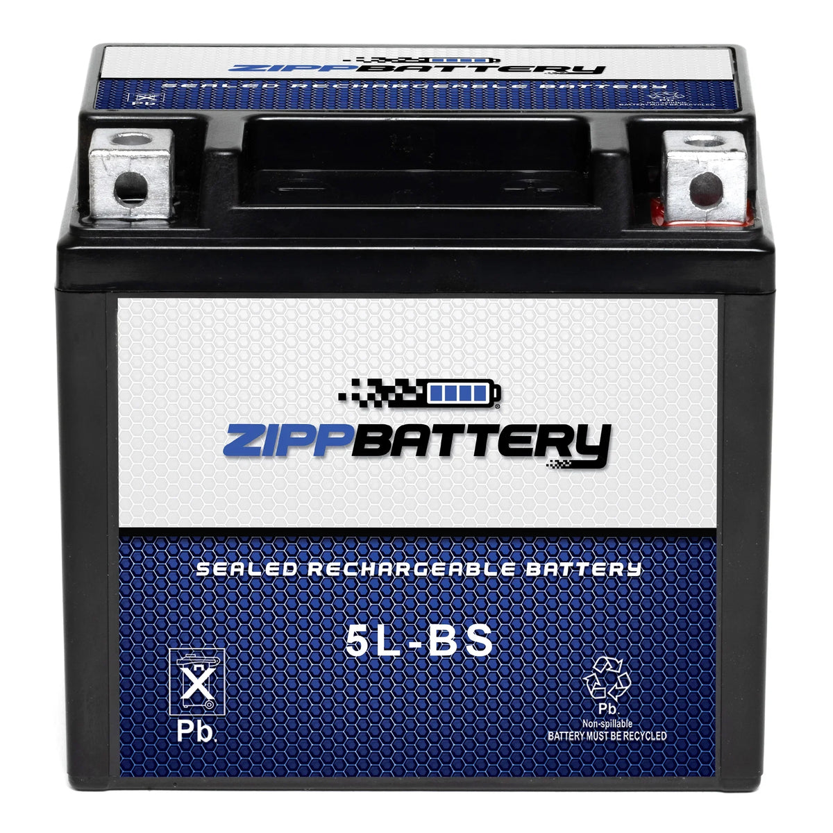 Zipp Battery Ytx5L-Bs Atv Battery Arctic Cat 90Cc Dvx90, Utility 2008
