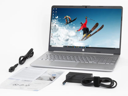 HP 15 Notebook, 15.6" HD Display, Intel Core i5-1135G7 Upto 4.2GHz, 8GB RAM, 512GB NVMe SSD, HDMI, Card Reader, Wi-Fi, Bluetooth, Windows 10 Home