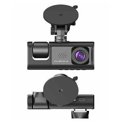 Nebublu Dash Cam with Multi-Language Recording, Auto Safety Driving Recorder Clear Car Rearview Mirror