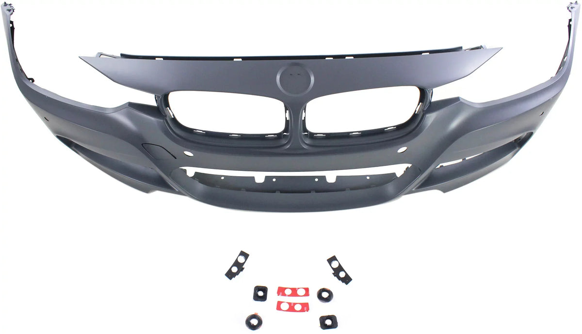 Front BUMPER Shield For BMW 3-SERIES 2013-2018 Primed with M Sport Line with PDC/IPAS/Camera Sedan/Wagon