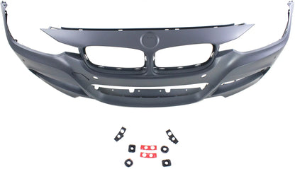 Front BUMPER Shield For BMW 3-SERIES 2013-2018 Primed with M Sport Line with PDC/IPAS/Camera Sedan/Wagon