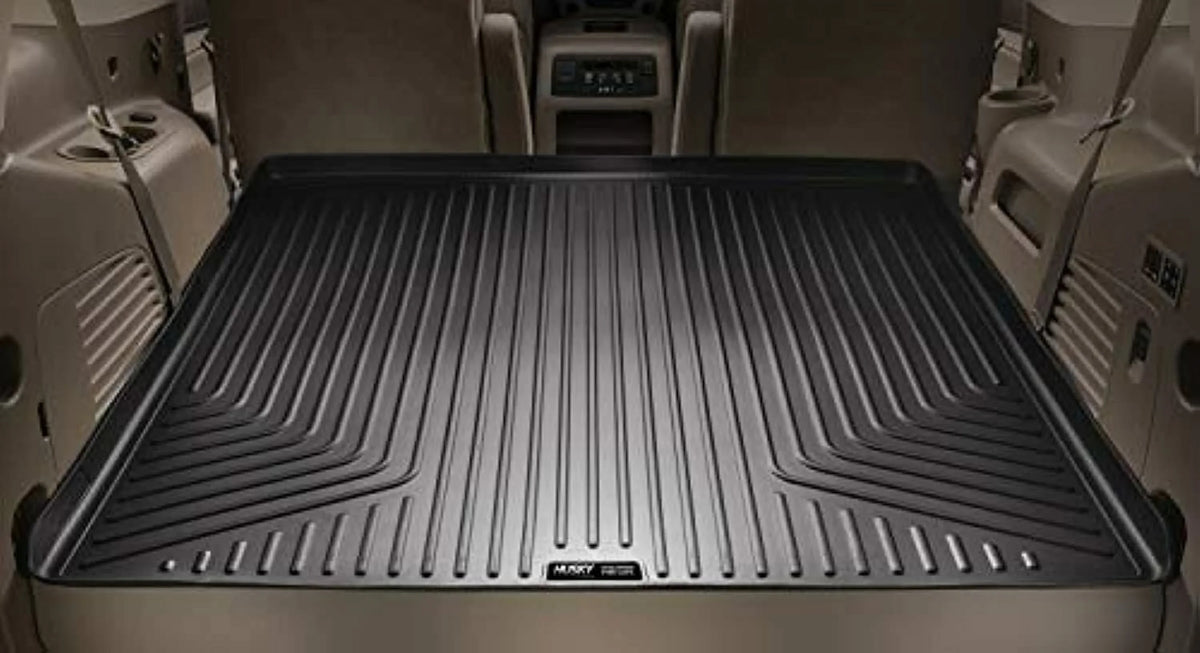 Husky by RealTruck 28261 beater Cargo Liner with select: 2007-2014 Chevrolet Suburban, 2007-2014 GMC Yukon XL