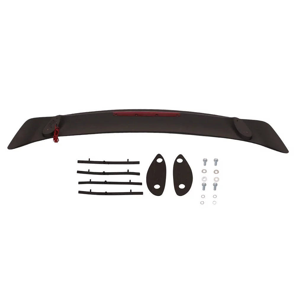 Ikon Motorsports with 07-11 Toyota Camry JDM Style Rear Trunk Spoiler Wing Matte Black ABS Plastics 2007 2008 2009 2010 2011