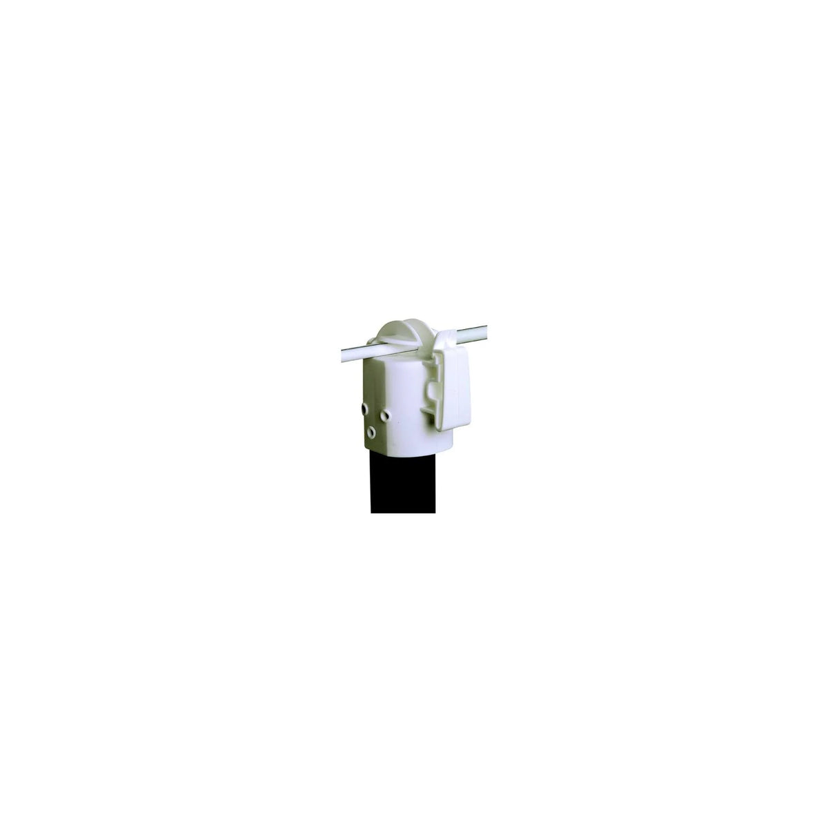 Gallagher T-Post Safety Cap and Insulator White